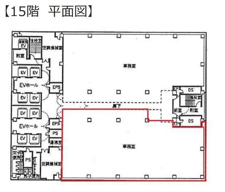 天王洲ファーストタワー 15 フロア図面 20