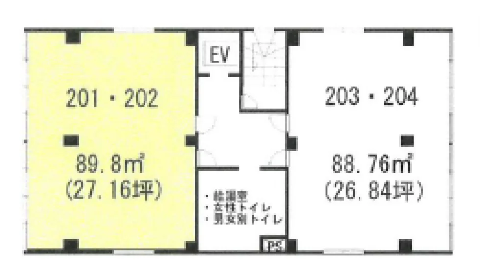 エクシーナ四谷ビル 3 フロア図面 9
