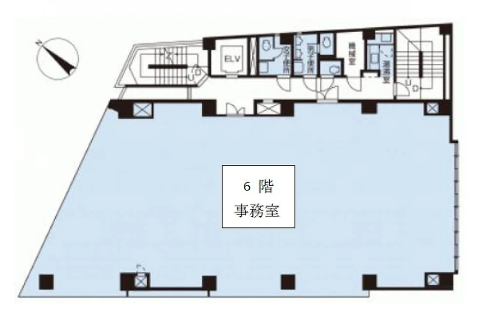 立花新宿ビル 6 フロア図面 11