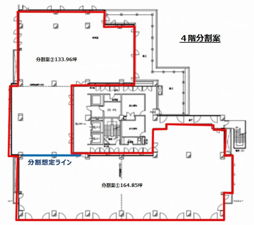 ルーシッドスクエア新宿イースト 4 フロア図面 9