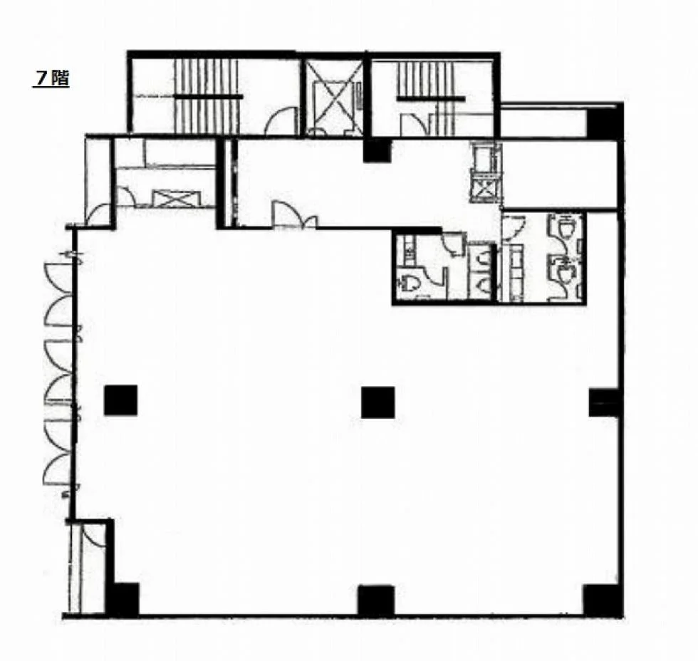 北新宿君嶋ビル 7 フロア図面 7