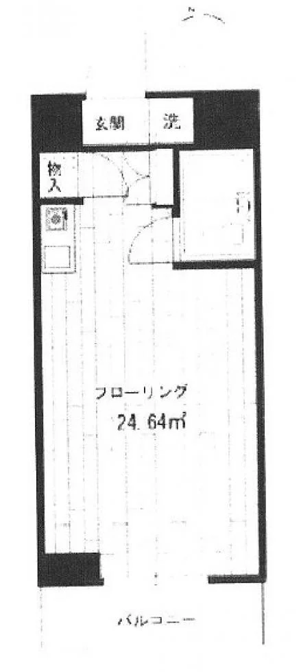藤和高田馬場コープⅡビル 4 フロア図面 7
