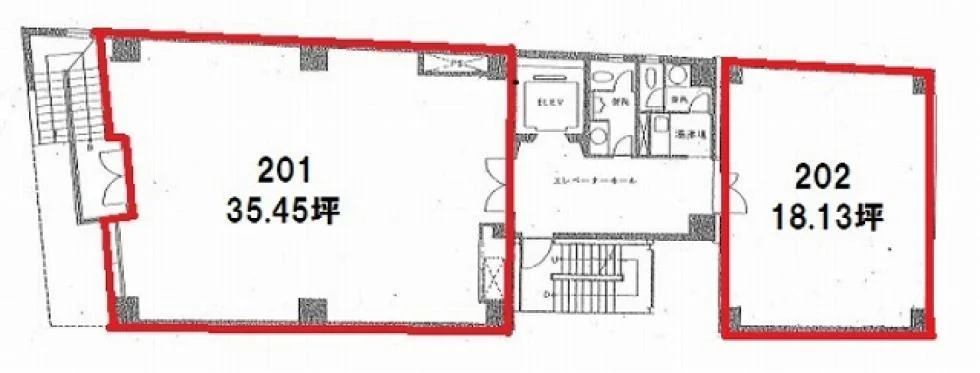 亜細亜観光ビル 2 フロア図面 11