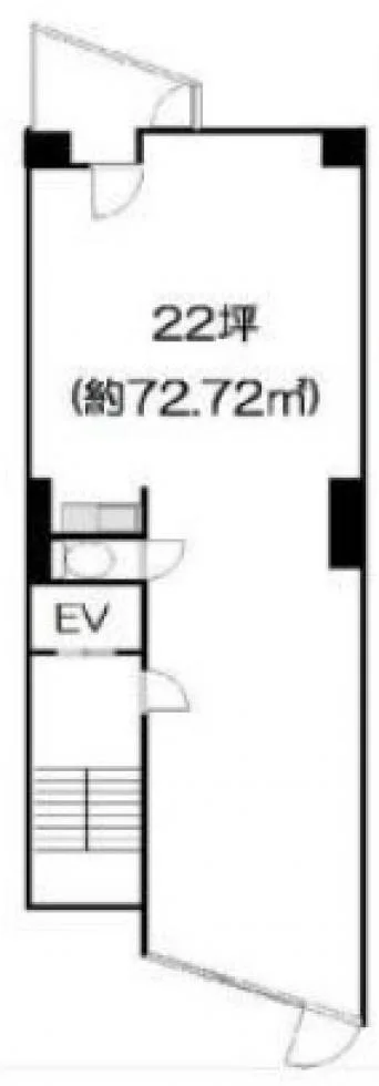 天龍ビル 6 フロア図面 1