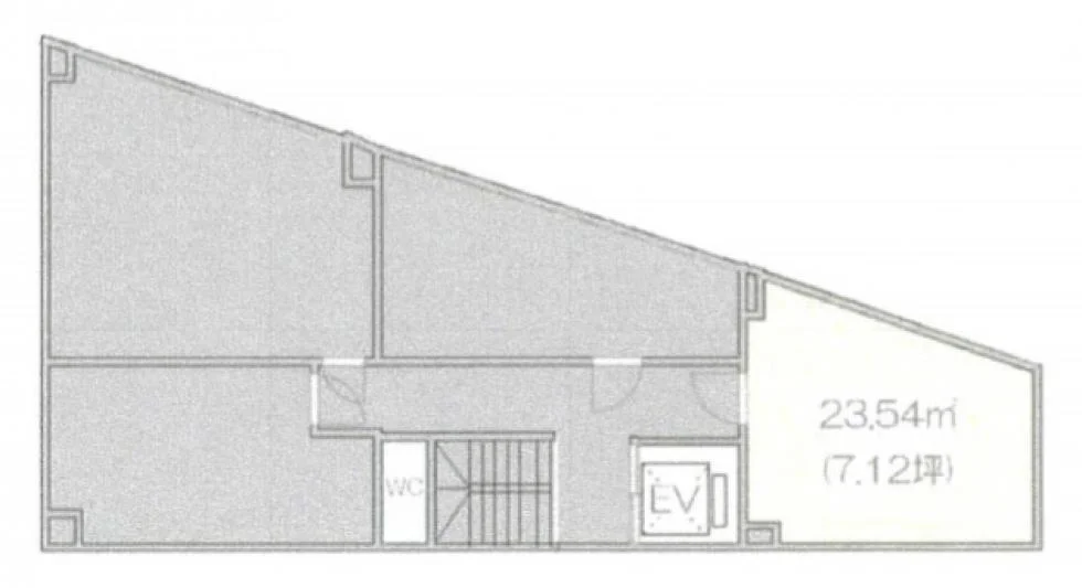 21山京ビル 4 フロア図面 7