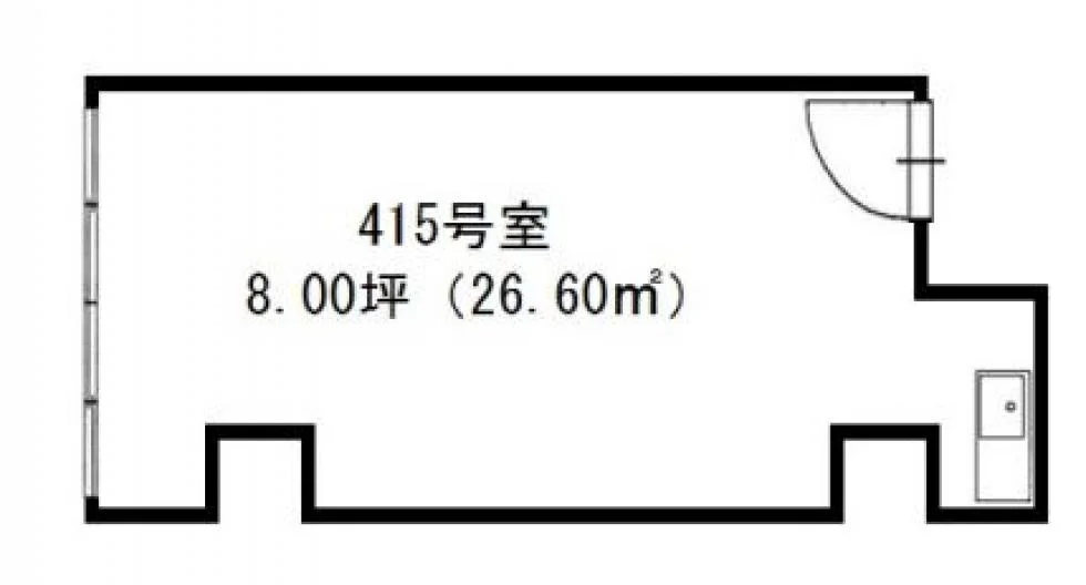 アゼリア東広ビル(東広ビル)(アゼリアビル) 4 フロア図面 9