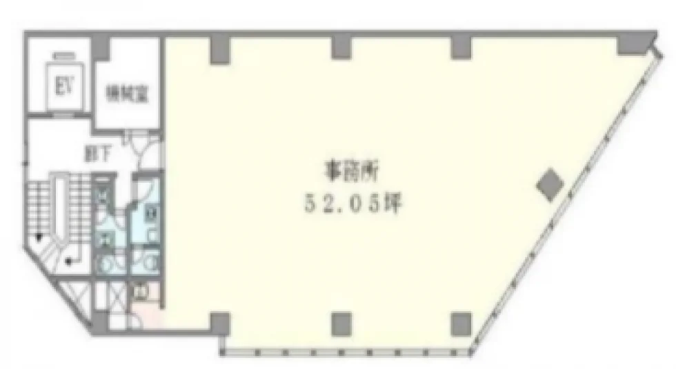 栗原ビル 4 フロア図面 6