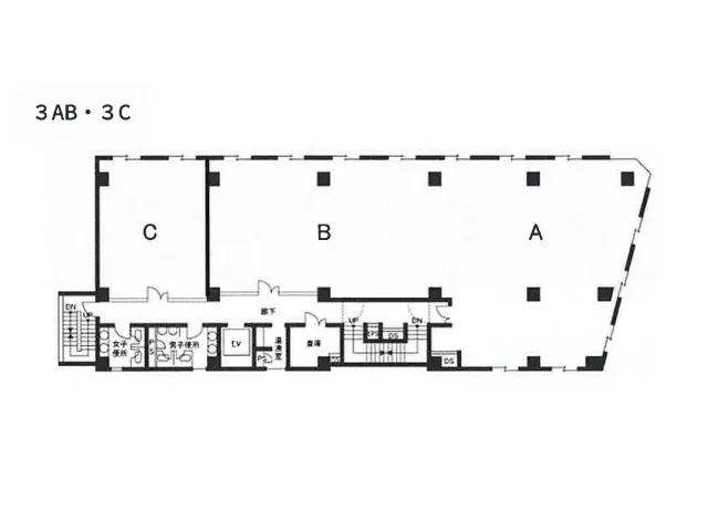 新宿加藤ビルディング 3 フロア図面 11