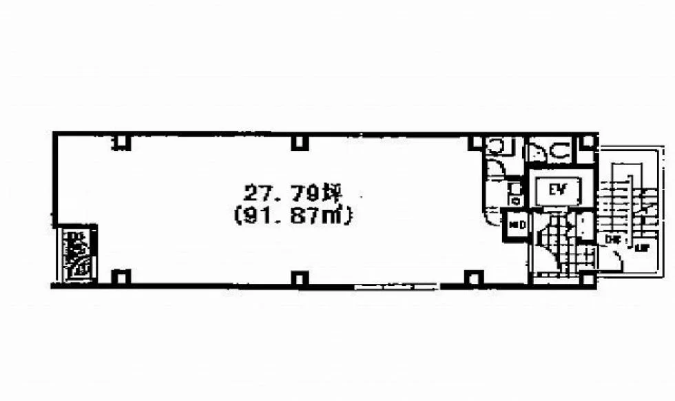 伸治ビル 2 フロア図面 6