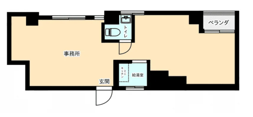 高田馬場ビル 6 フロア図面 6