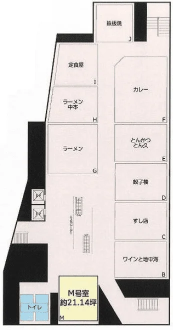 FI(エフアイ)ビル B1 フロア図面 11