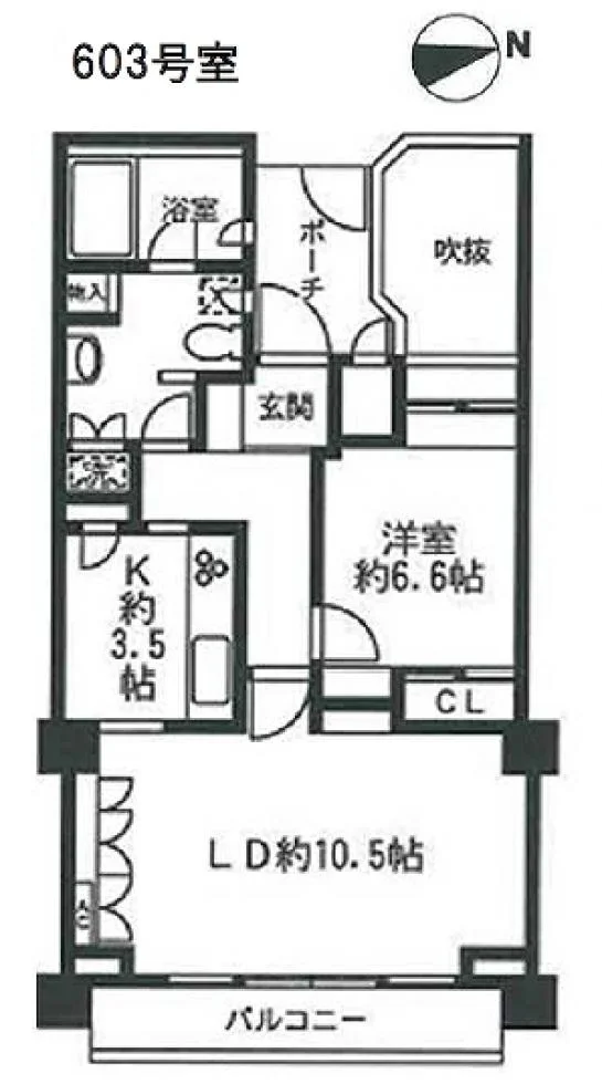 サンモールクレスト 6 フロア図面 8