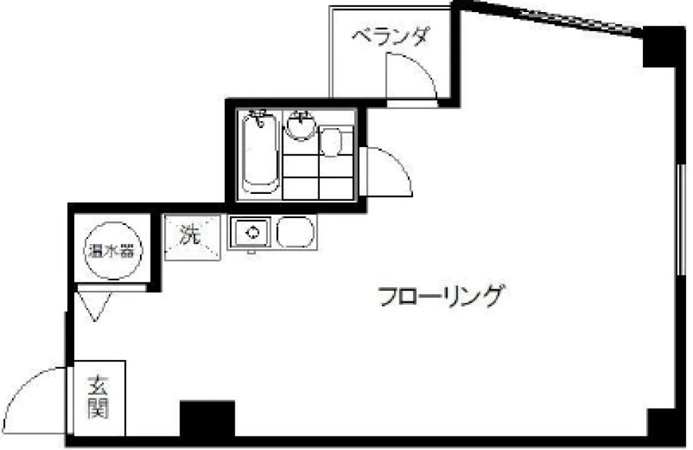 イヌイハイム市谷 5 フロア図面 9