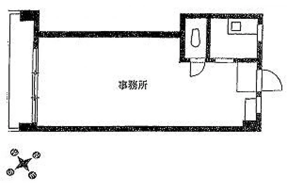 新宿中公ビル・御苑グリーンハイツ 5 フロア図面 9