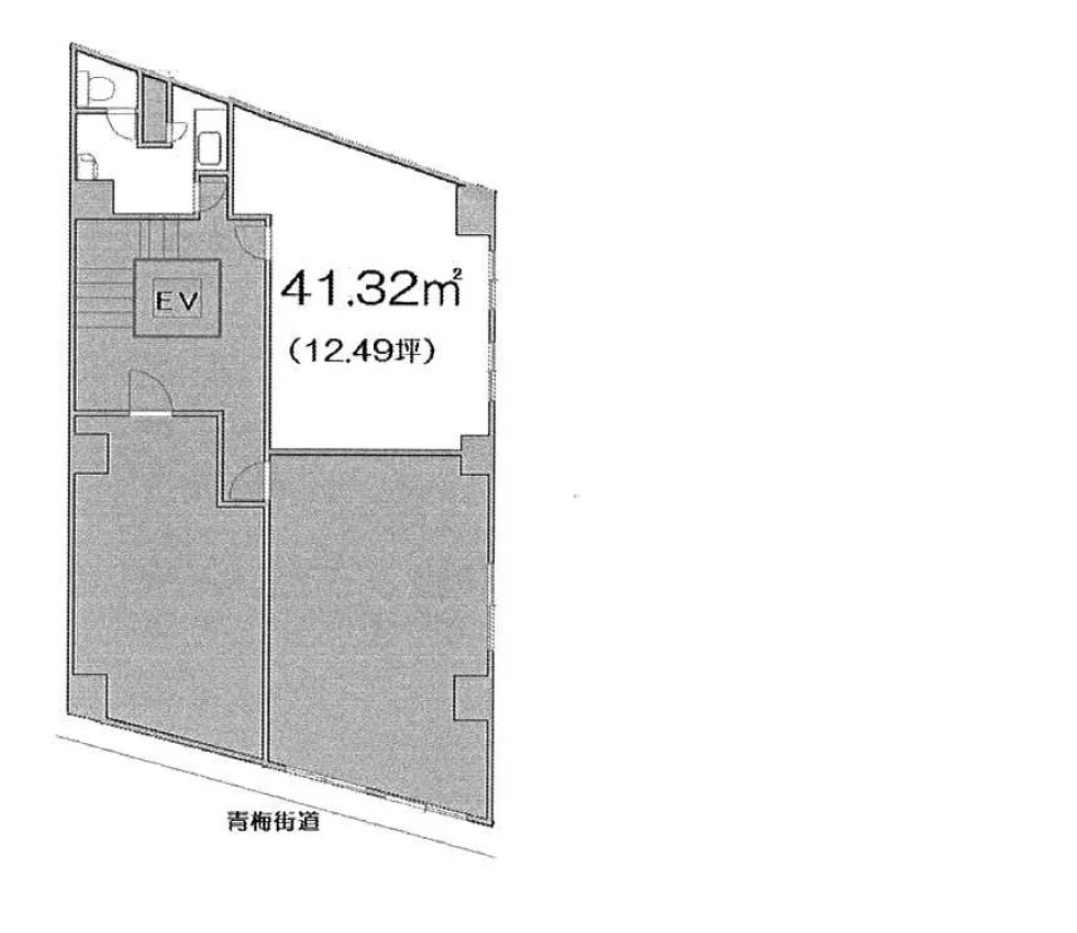 宝栄西新宿ビル 7 フロア図面 4
