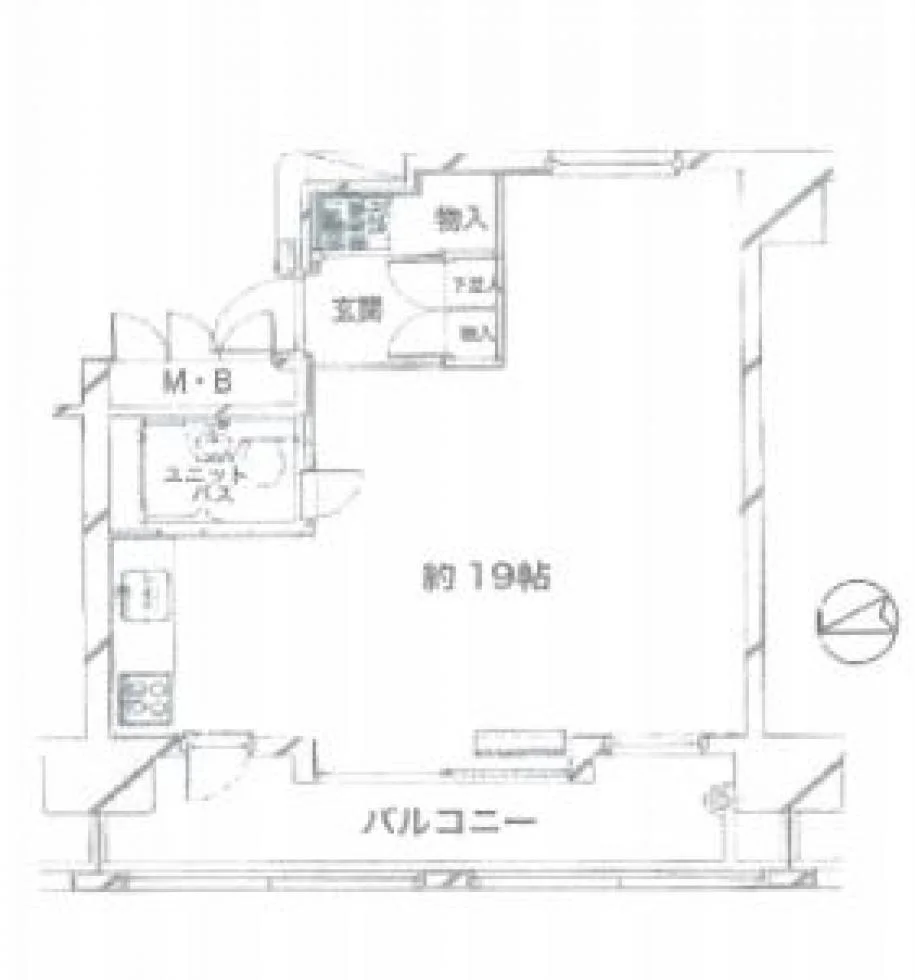 ルネ御苑プラザビル 7 フロア図面 4