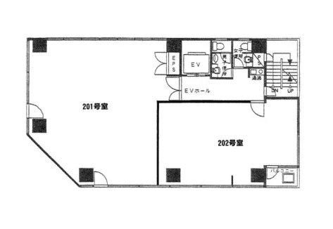 四谷TSビル 2 フロア図面 5