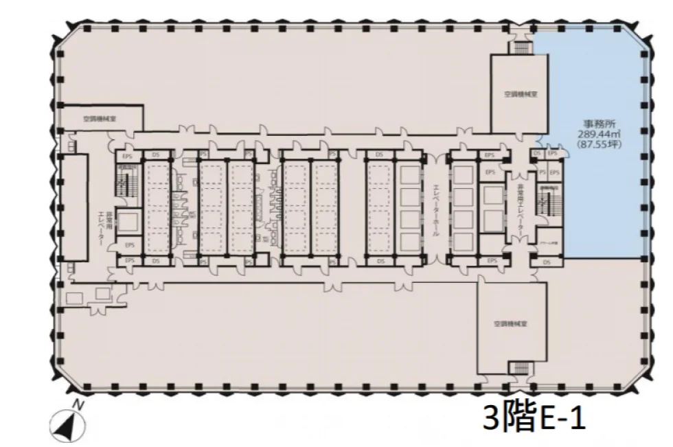 新宿センタービル 3 フロア図面 10