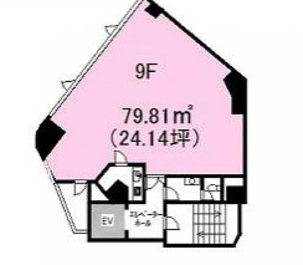 プルミエ西新宿ビル 4 フロア図面 4