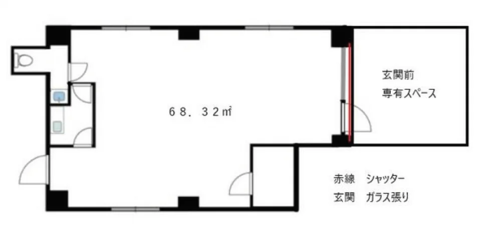 木原ビル 1 フロア図面 5