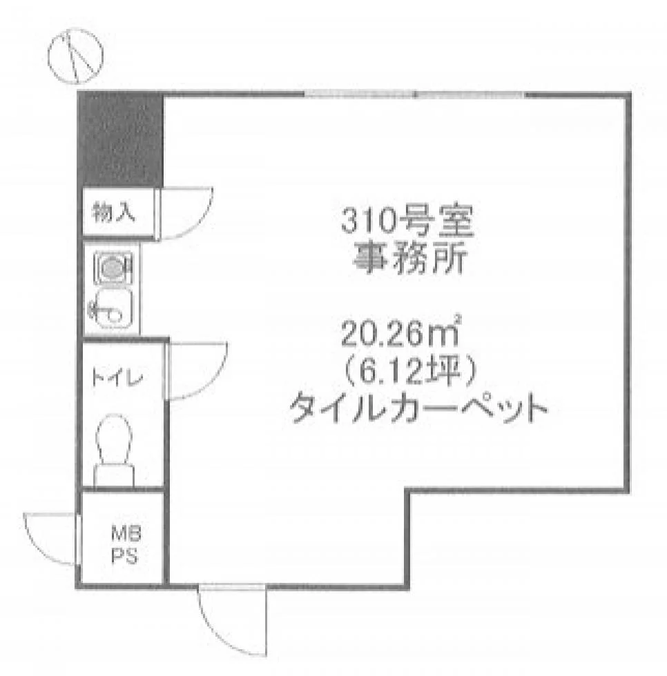 ハイネスロワイヤル 3 フロア図面 3