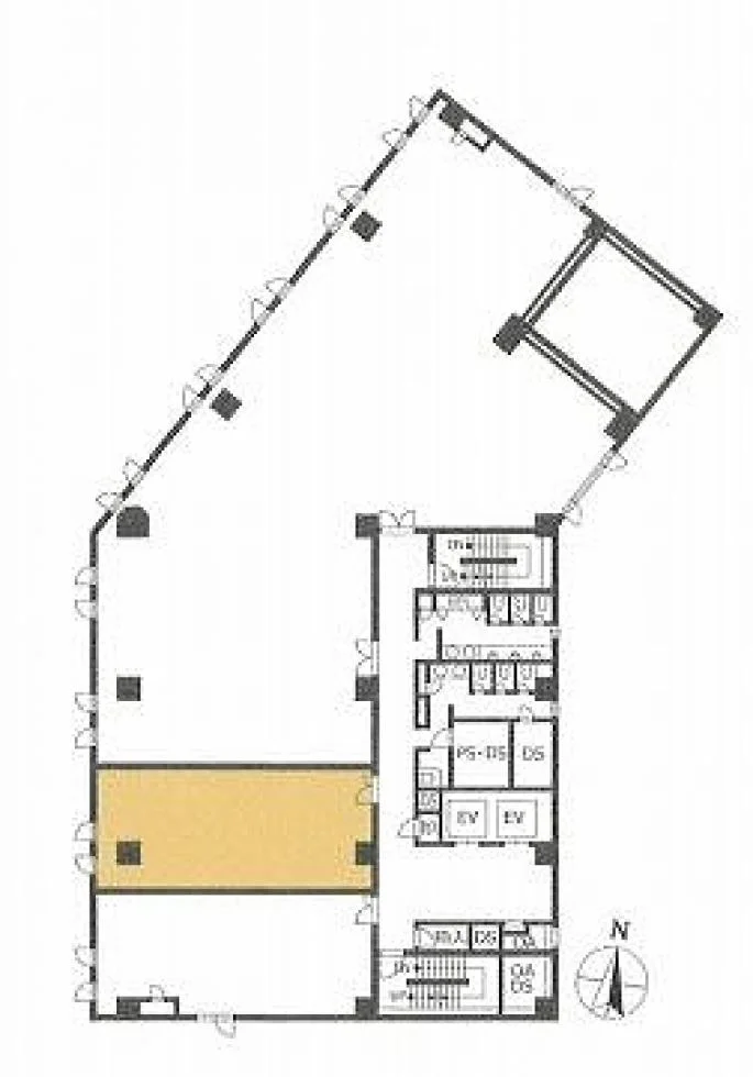 新宿国際ビルディング新館 9 フロア図面 9