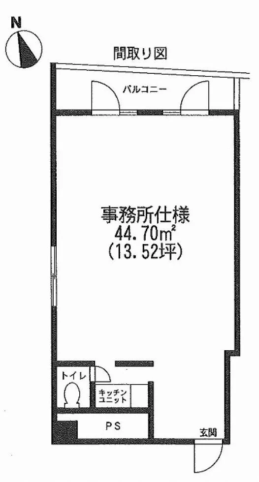 サニープラザ新宿御苑 3 フロア図面 9