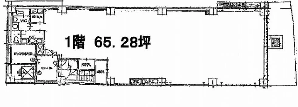 NITTO(日東プラザ)ビル 1 フロア図面 9