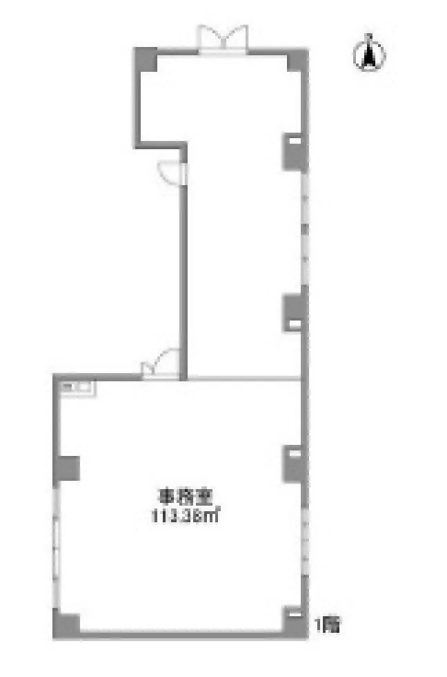 THE GATE 新宿御苑 1 フロア図面 8