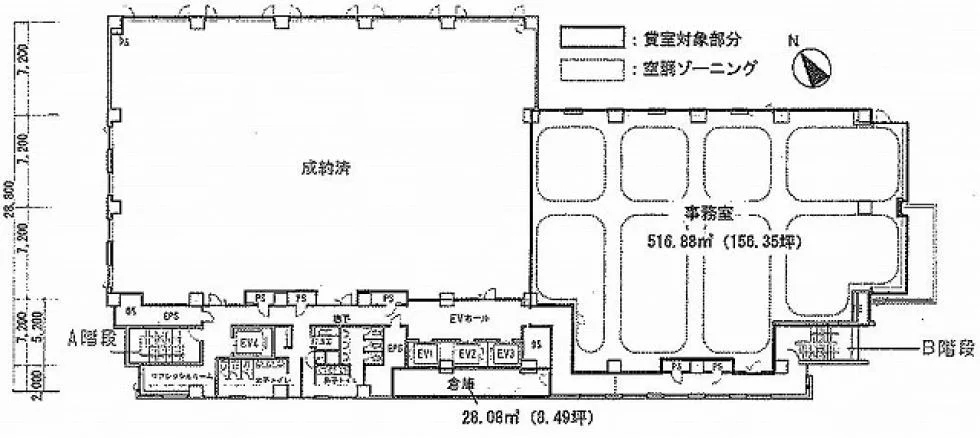 NMF新宿EASTビル 3 フロア図面 9