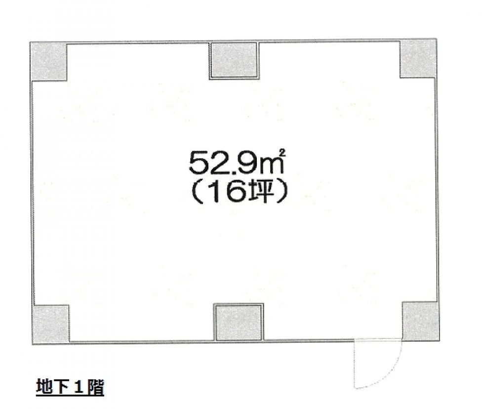 小林ビル B1 フロア図面 11