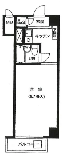 グランドメゾン新宿御苑 5 フロア図面 5