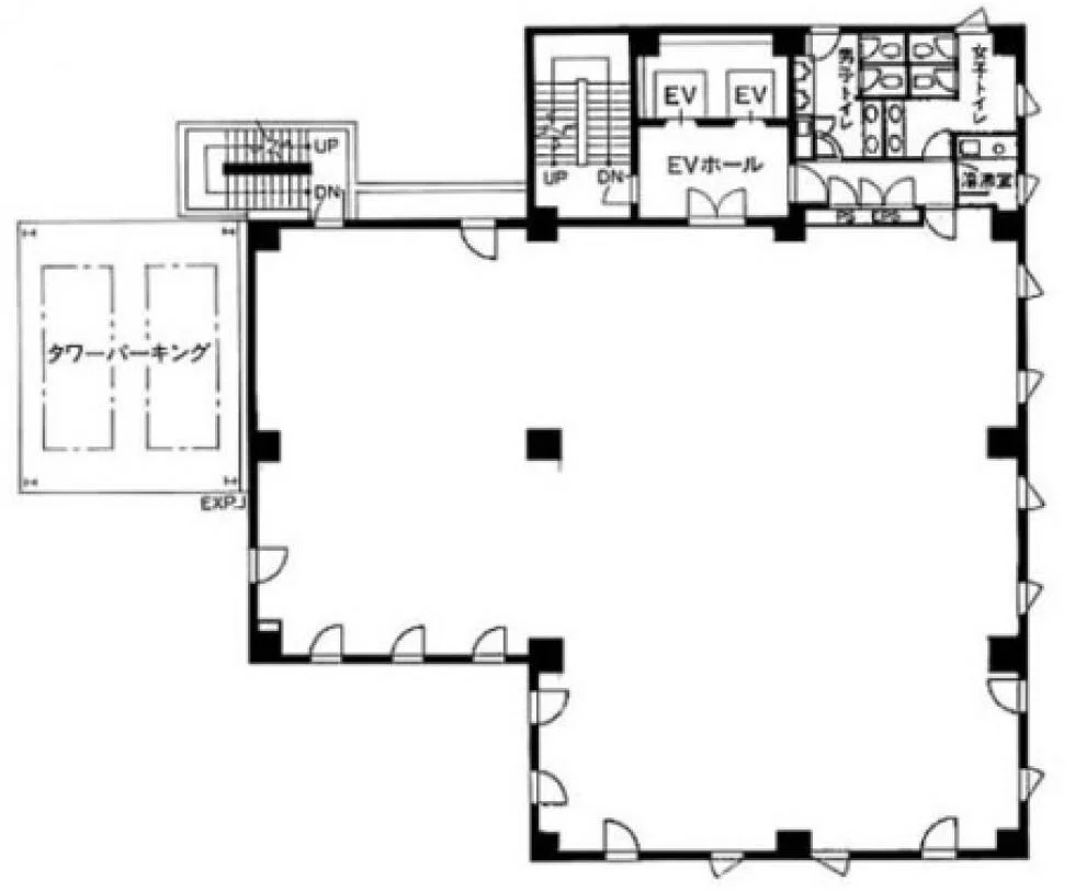 藤和江戸川橋ビル 5 フロア図面 9