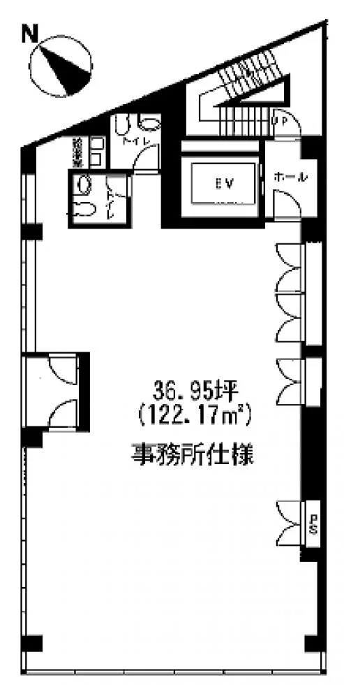 第1いさみやビル 5 フロア図面 6