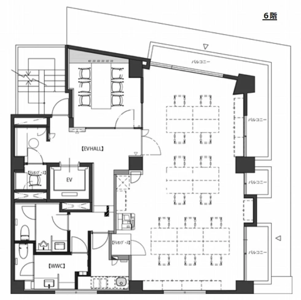 The Corner SHINJUKU 6 フロア図面 8