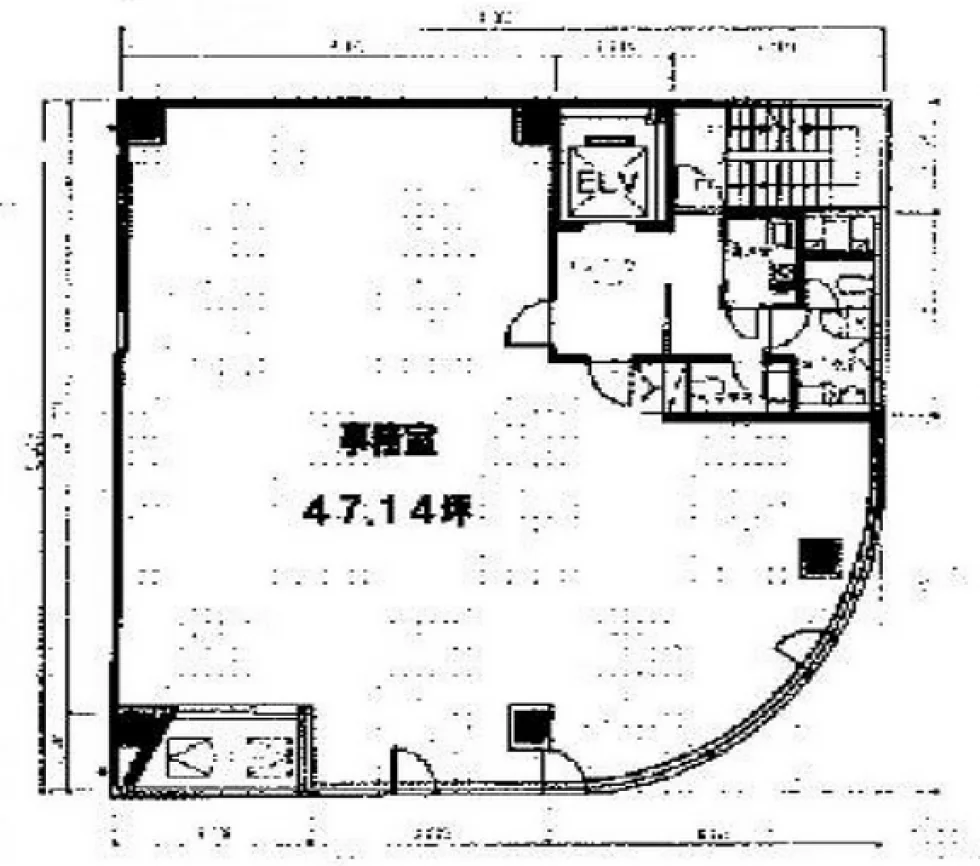 長田屋ビル 6 フロア図面 9