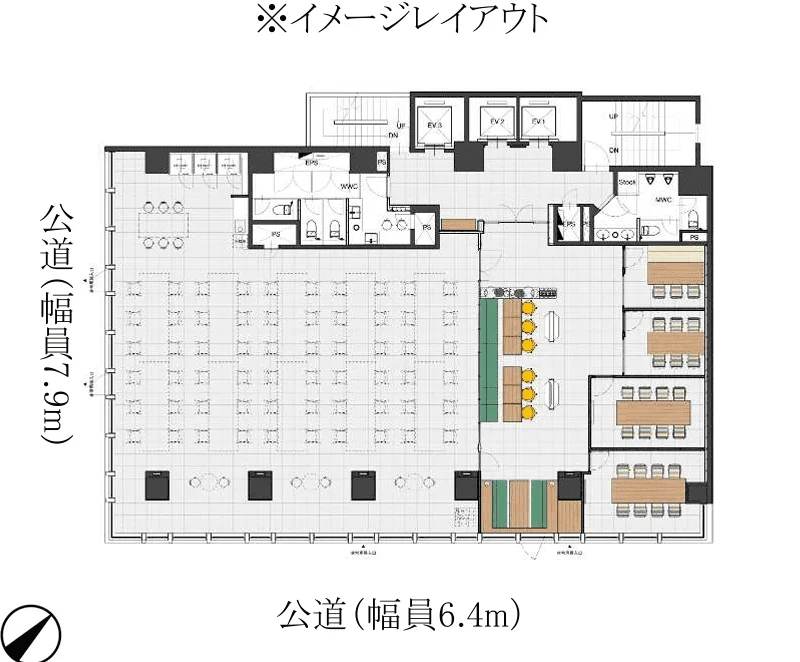 THE PORTAL 新宿御苑 3 フロア図面 11