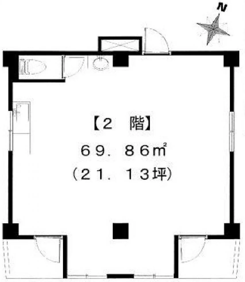 海野ビル 2 フロア図面 9