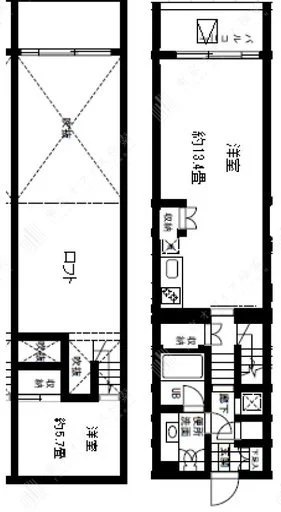 VORT東新宿 10 フロア図面 5