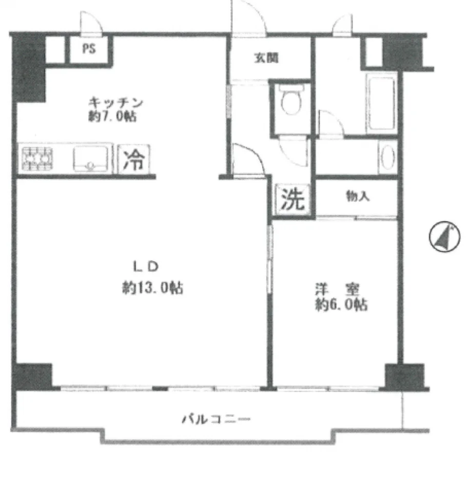 飯田橋ハイタウン 11 フロア図面 9