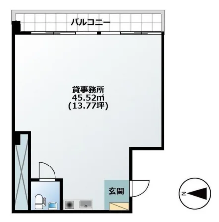 秋場ビル 3 フロア図面 4