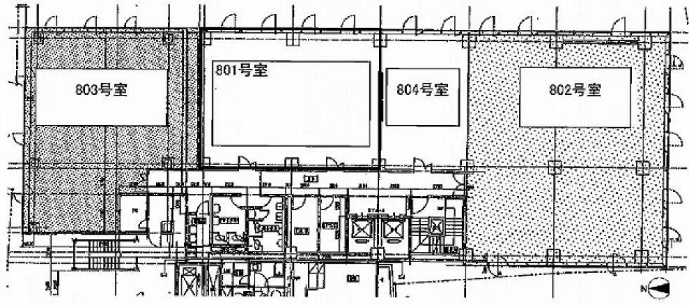 新宿タツミビル 8 フロア図面 5