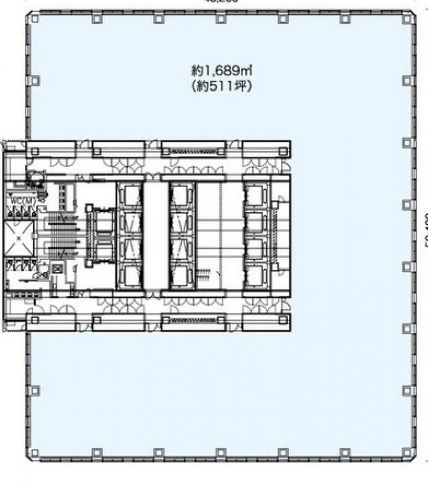 新宿フロントタワー 32 フロア図面 10