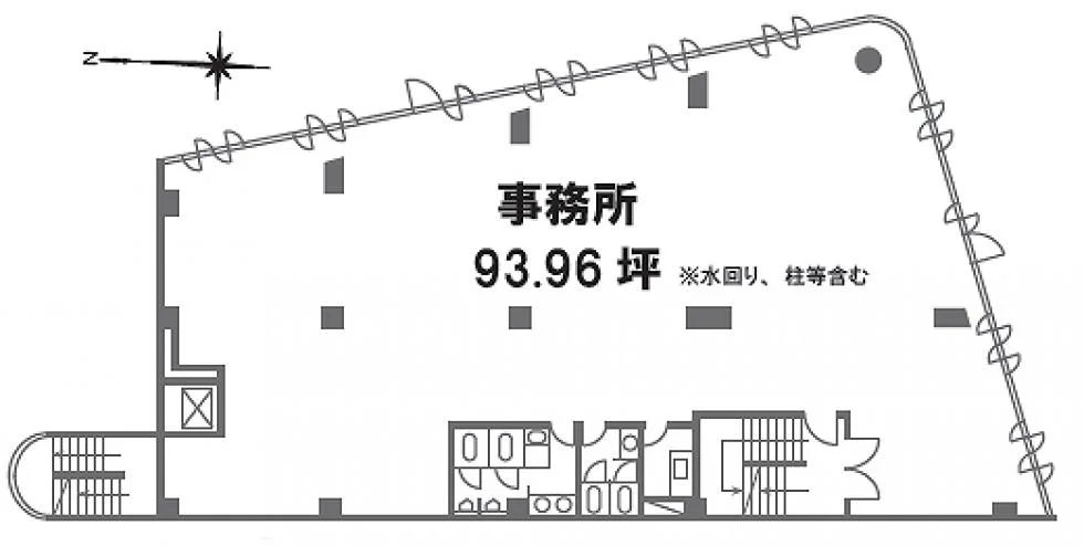 八達ビル 2 フロア図面 5