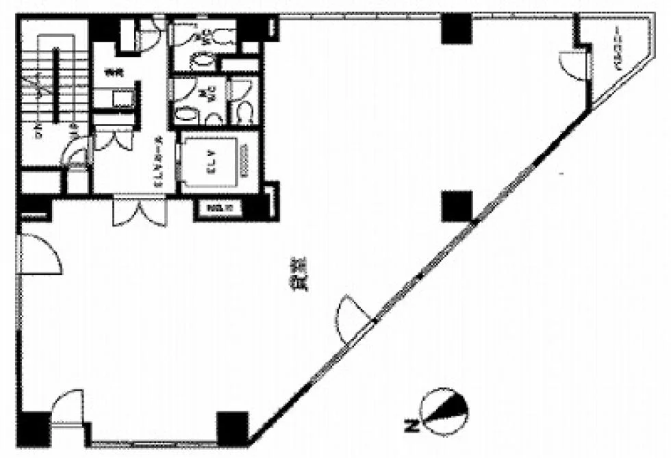 新宿土地建物(株)第11ビル 4 フロア図面 9