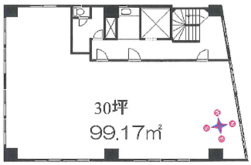 第3田中ビル 6 フロア図面 9