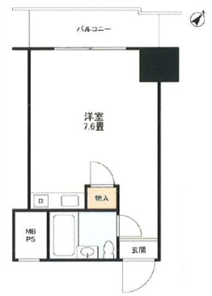 サンパレス新宿ビル 11 フロア図面 5