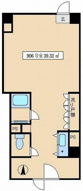 エルハイム新宿ビル 9 フロア図面 7