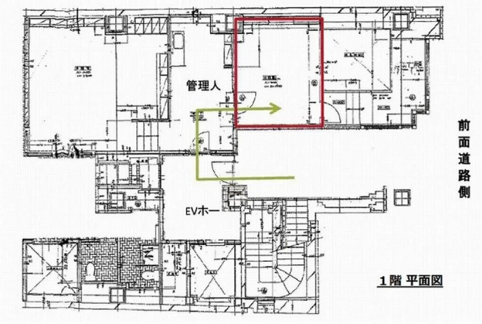 市ヶ谷クロスプレイス 1 フロア図面 5