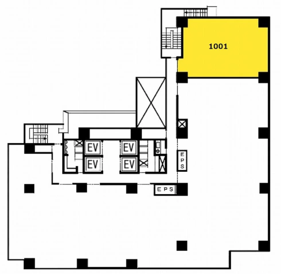 西新宿パークウエスト(PARKWEST)(西新宿 PARK WEST) 10 フロア図面 4